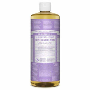 Dr Bronner's Castile Soap 946ml - Lavender