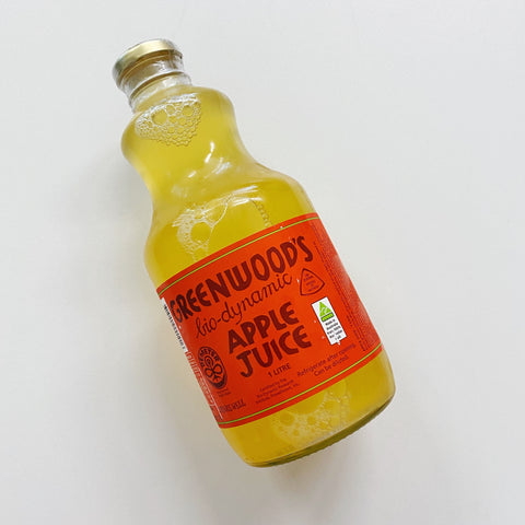 Greenwood's Bio-Dynamic Apple Juice 1L