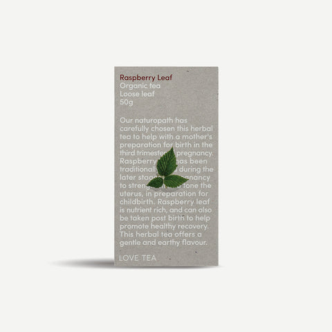 Love Tea Raspberry Leaf Loose Leaf 50g