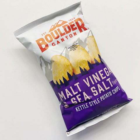 Boulder Chips - Malt Vinegar &amp; Sea Salt 