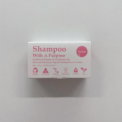 Shampoo With A Purpose - Volume Shampoo/Conditioner Bar