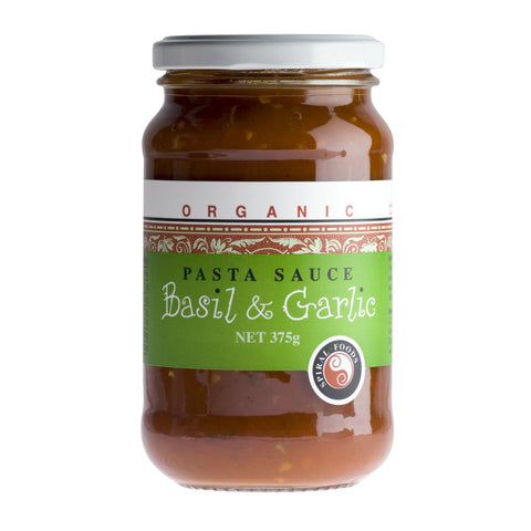Spiral Foods Organic Basil and Garlic Pasta Sauce