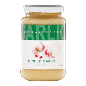 Spiral Foods Organic Minced Garlic
