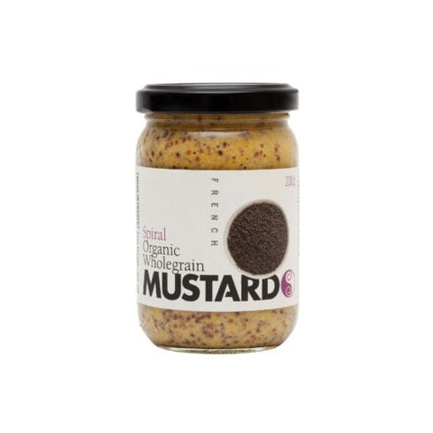 Spiral Foods Organic Wholegrain Mustard