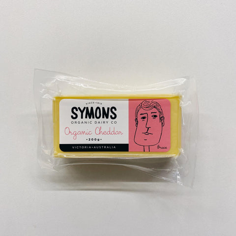 Symons Cheddar Organic 200g 