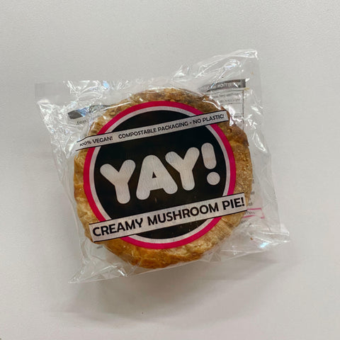 YAY! Vegan Creamy Mushroom Pie